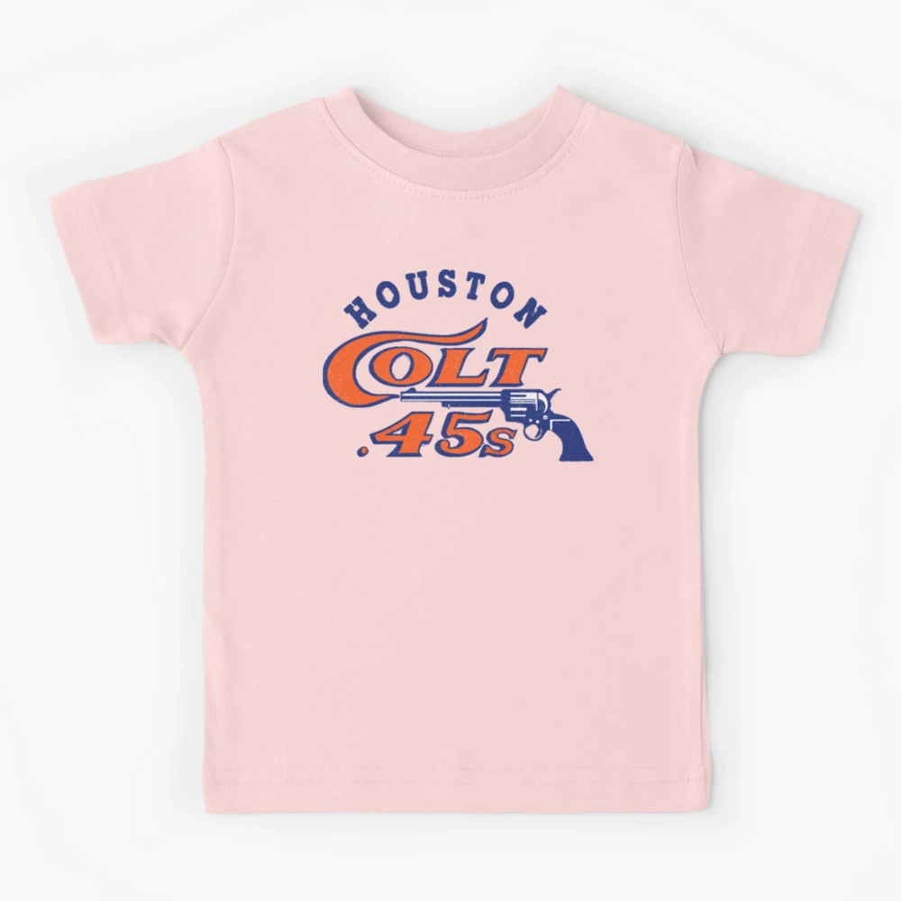 Houston Astros Baseball Bow Tee Shirt Youth Small (6-8) / Navy Blue