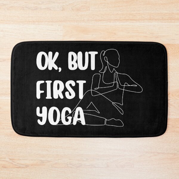 Item preview, Okay But First Yoga designed and sold by Pride-Casuals.