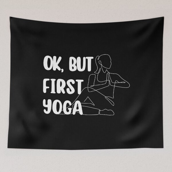 Item preview, Okay But First Yoga designed and sold by Pride-Casuals.