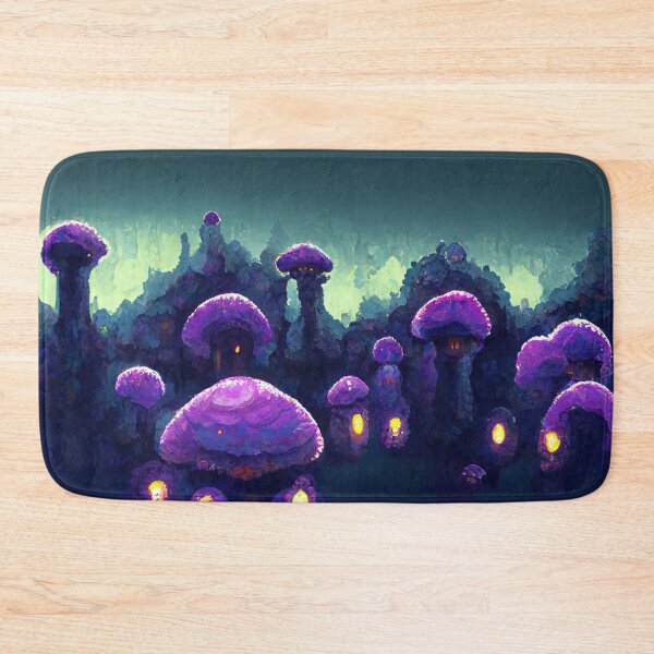 Item preview, Terraria: Glowing Mushroom Biome designed and sold by SteamedSashimi.