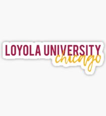 loyola university chicago Sticker