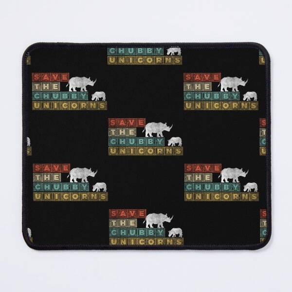 Item preview, Save The Chubby Unicorns Rhinos Rhinoceros designed and sold by aaronbolser.