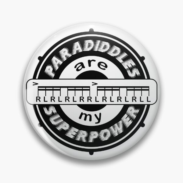 Item preview, PARADIDDLES ARE MY SUPERPOWER - DRUMMER PERCUSSIONIST black designed and sold by KoolDsignsMUSIC.