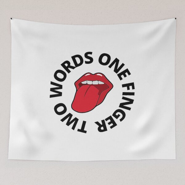 Item preview, two words one finger designed and sold by Kawtareel.