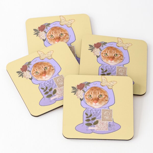 Item preview, Cute Cat in Purple designed and sold by jovanx011.