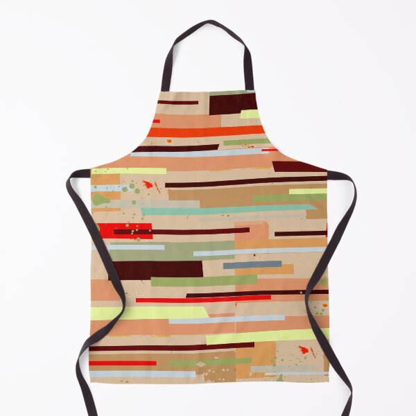 Item preview, Modern Minimalist Abstract Digital Painting - Horizontal Random Stripes designed and sold by MyArt23.