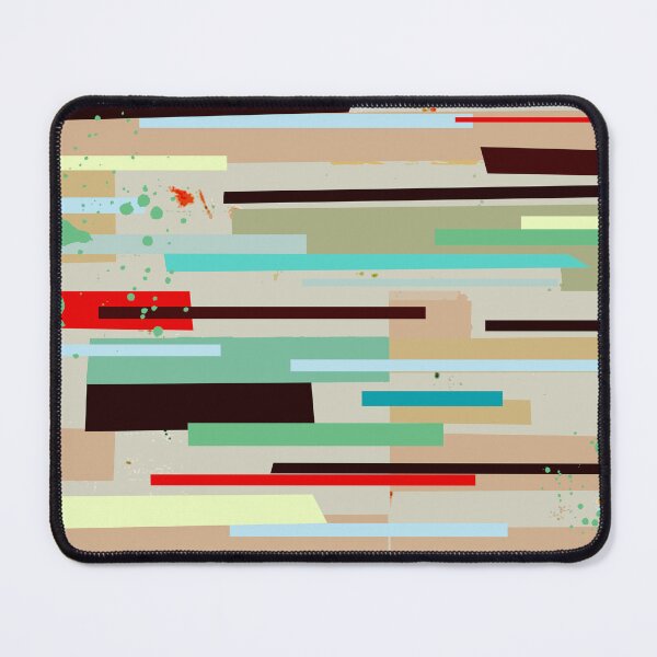 Item preview, Modern Minimalist Abstract Digital Painting - Horizontal Random Stripes designed and sold by MyArt23.