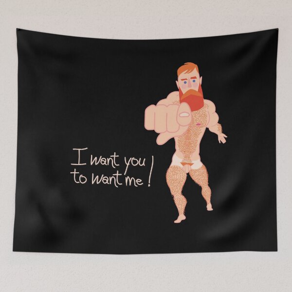 Item preview, I WANT YOU TO WANT ME! designed and sold by ivocaralhactus.