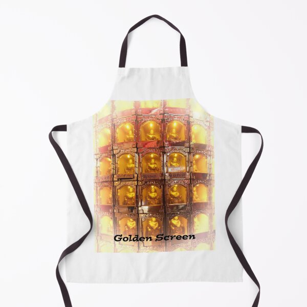 Item preview, Golden Buddha Screen designed and sold by BeingTherePix.