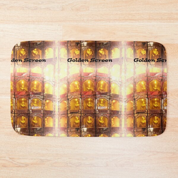 Item preview, Golden Buddha Screen designed and sold by BeingTherePix.