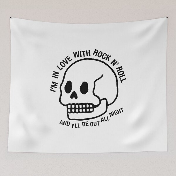 Item preview, I'm In Love With Rock N' Roll designed and sold by skullvalley.
