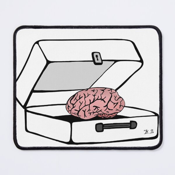Item preview, Brain on vacation designed and sold by Krisamatic.