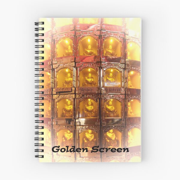 Item preview, Golden Buddha Screen designed and sold by BeingTherePix.