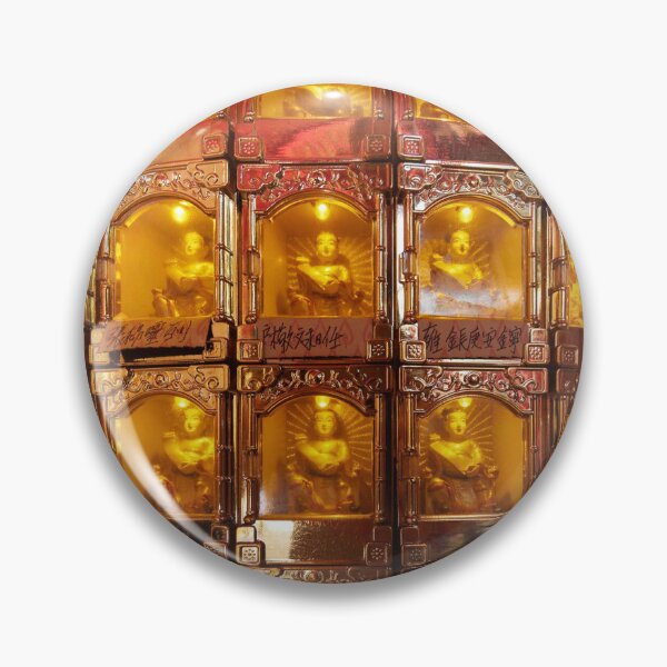 Item preview, Golden Buddha Screen designed and sold by BeingTherePix.