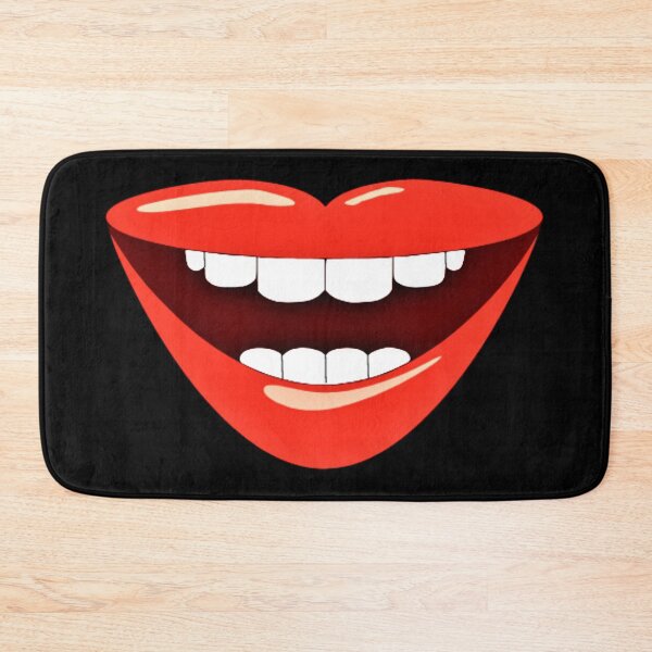 Item preview, Red lips designed and sold by Ghostloftthrift.