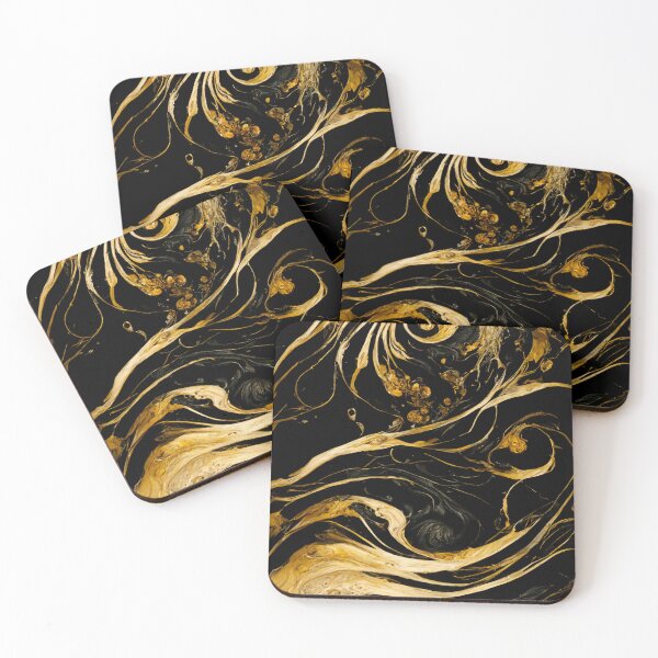 Item preview, Black and gold  designed and sold by SteamedSashimi.