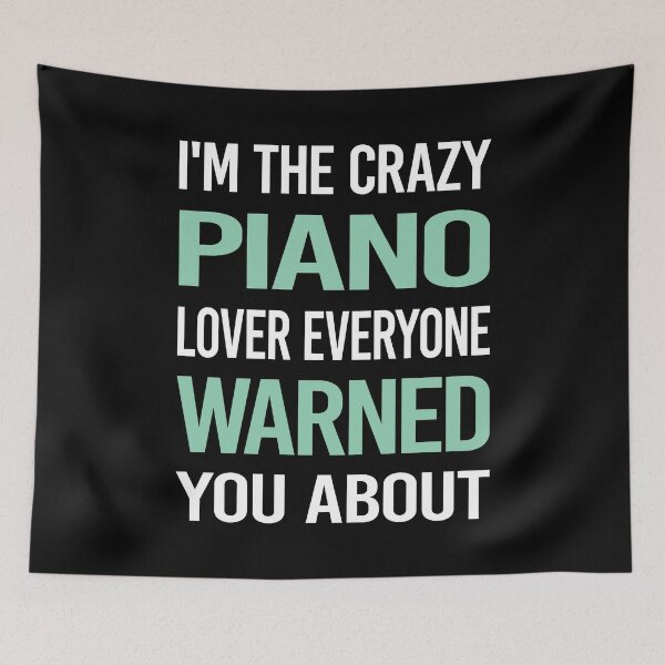 Aperçu de l'œuvre Crazy Lover Piano Pianiste créée et vendue par BimBamFrank.