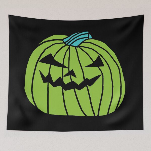 Item preview, Big Green Halloween Pumpkin  designed and sold by ellenhenry.