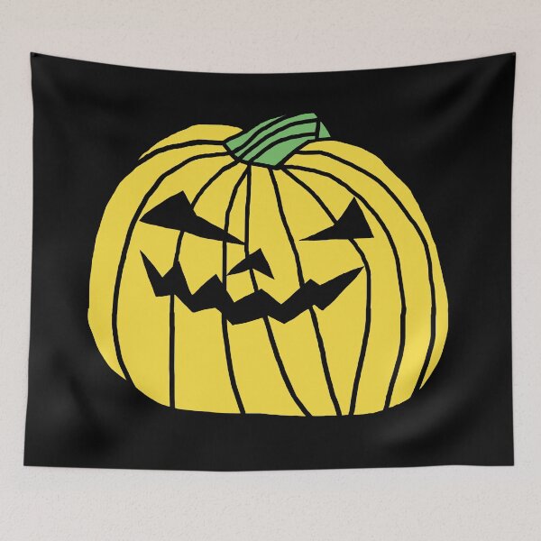 Item preview, Big Yellow Halloween Pumpkin  designed and sold by ellenhenry.