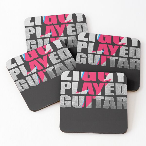 Item preview, ZIGGY PLAYED GUITAR ON BLACK Classic   designed and sold by BonnieCampbellz.
