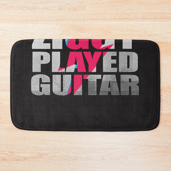 Item preview, ZIGGY PLAYED GUITAR ON BLACK Classic   designed and sold by BonnieCampbellz.