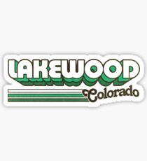 Lakewood, CO | City Stripes Sticker