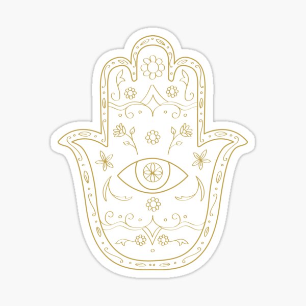 Mano De Fatima Stickers for Sale