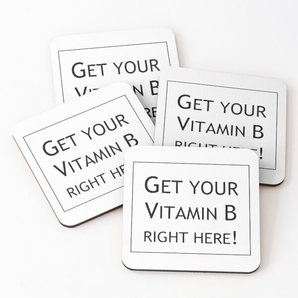 Item preview, Vitamin B... BLACK FONT designed and sold by nature. electrified..