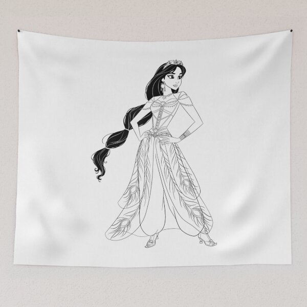 Item preview, Live Action Princess Outline designed and sold by DenisJoness.