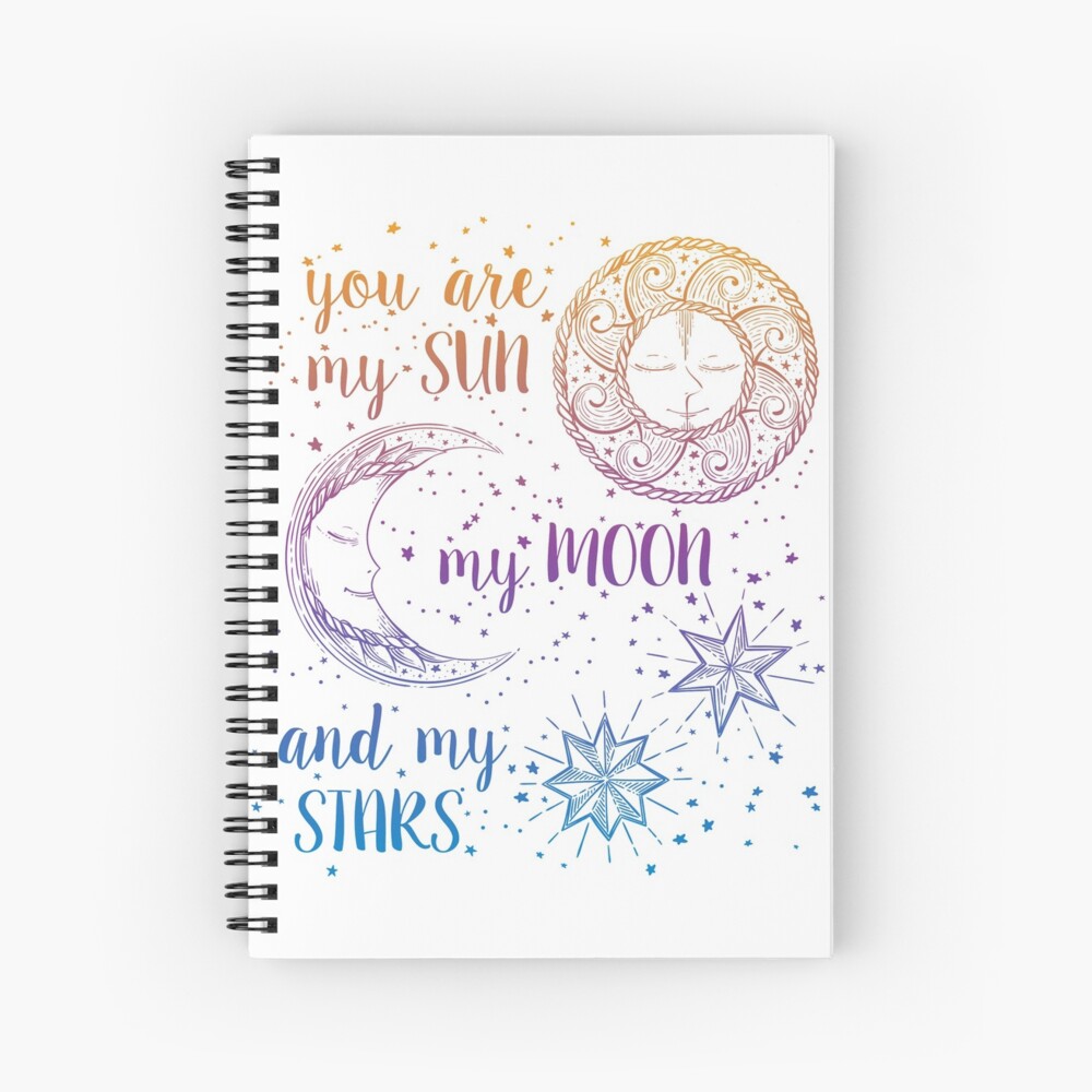 Item preview, Spiral Notebook designed and sold by BunnyThePainter.
