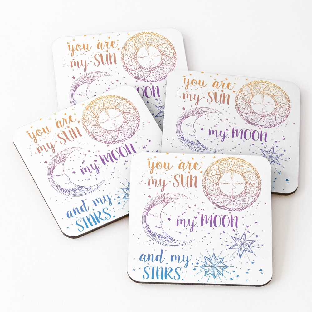 Item preview, Coasters (Set of 4) designed and sold by BunnyThePainter.