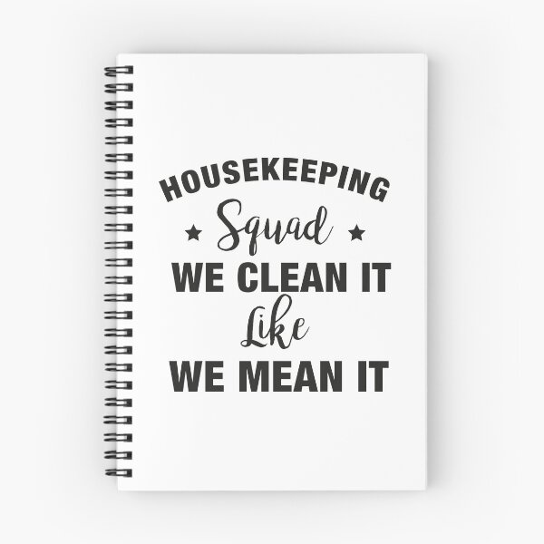 Item preview, Housekeeping Squad we Clean it like we Mean it designed and sold by LounisArt.