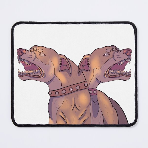 Item preview, Cerberus designed and sold by Little Crows Trinkets.