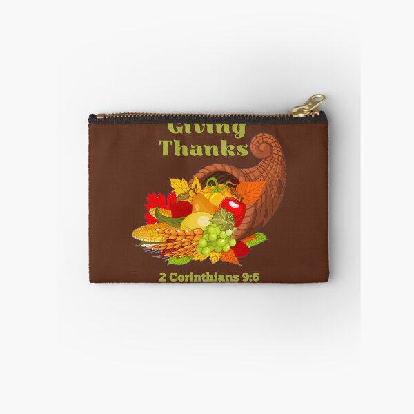 Item preview, Giving Thanks 2 Corinthians 9:6 designed and sold by RhondaCGoins.