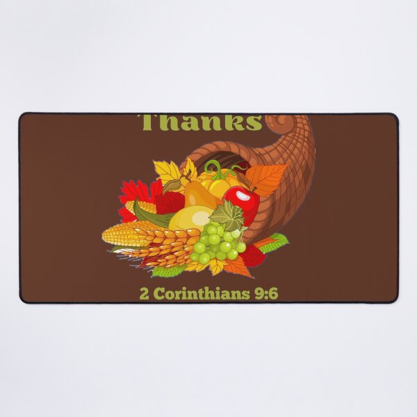 Item preview, Giving Thanks 2 Corinthians 9:6 designed and sold by RhondaCGoins.