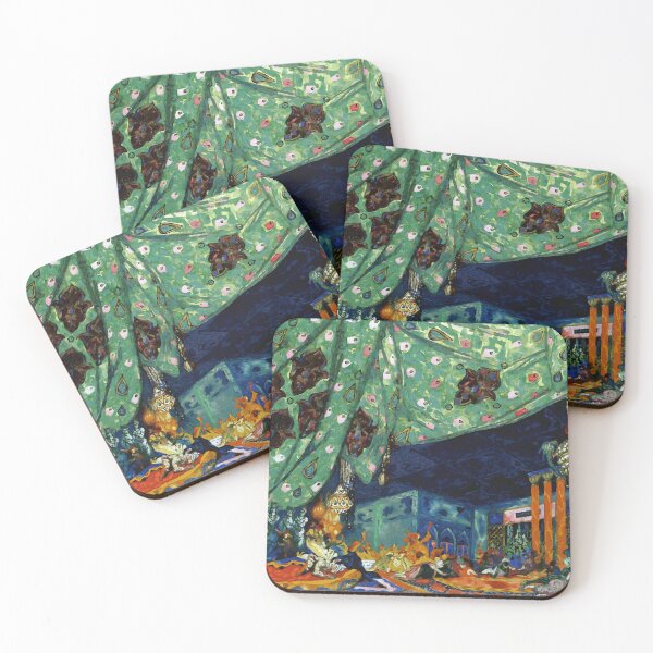 Item preview, Scheherazade Rimsky-Korsakov Ballet Léon Bakst Art Deco designed and sold by Vicky Brago-Mitchell®.