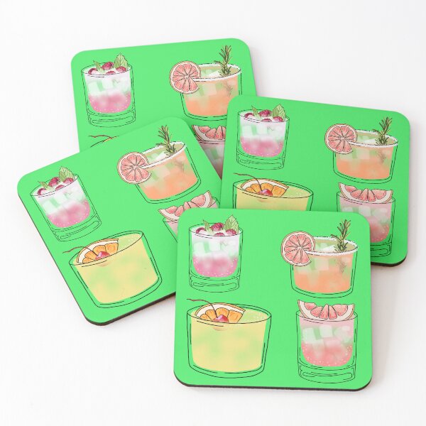 Item preview, Cocktail Stickers designed and sold by Yahzhani.