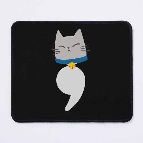 Item preview, Semicolon Cat designed and sold by FLOWER--ART.