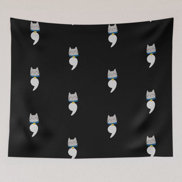 Item preview, Semicolon Cat  designed and sold by FLOWER--ART.