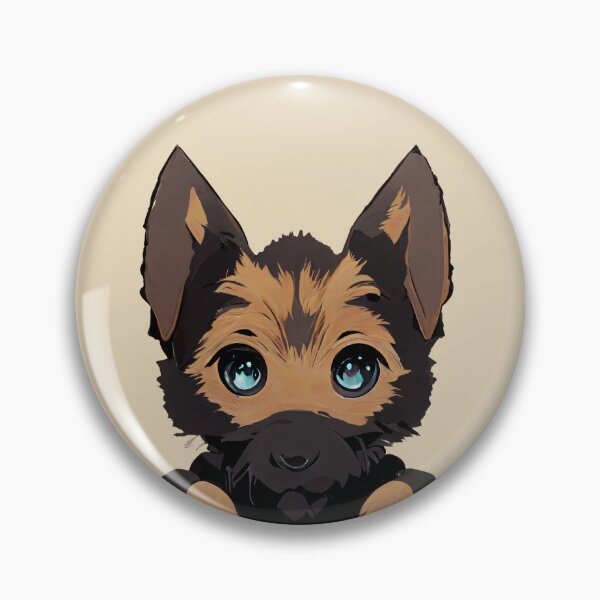 Item preview, Phoebe - Cute Alsatian Puppy designed and sold by Doggopedia.