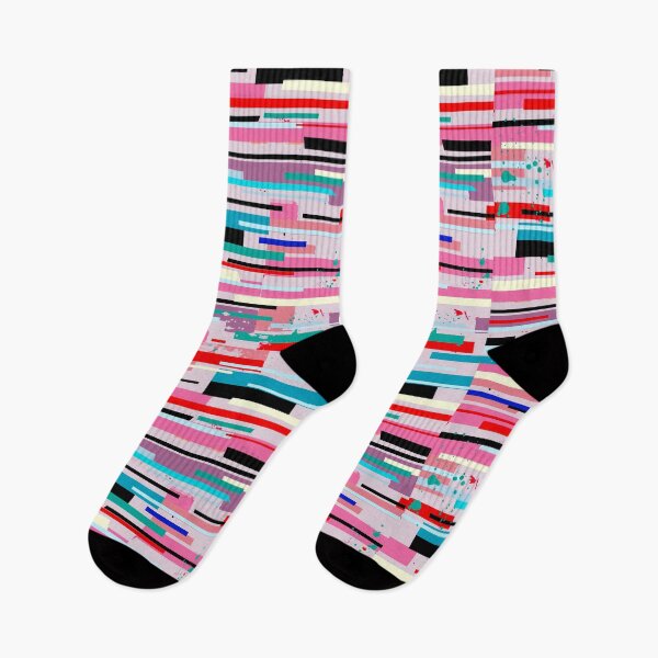 Item preview, Modern Minimalist Abstract Digital Painting - Horizontal Random Stripes designed and sold by MyArt23.