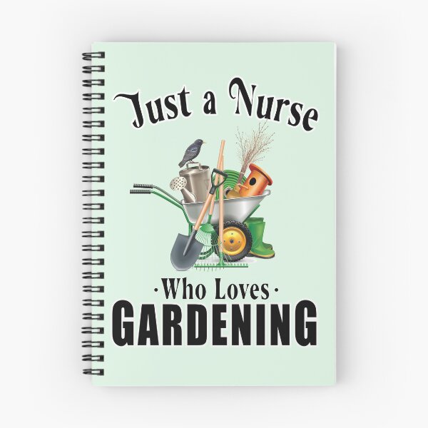 Item preview, Just a nurse who loves gardening designed and sold by TaraGbear.