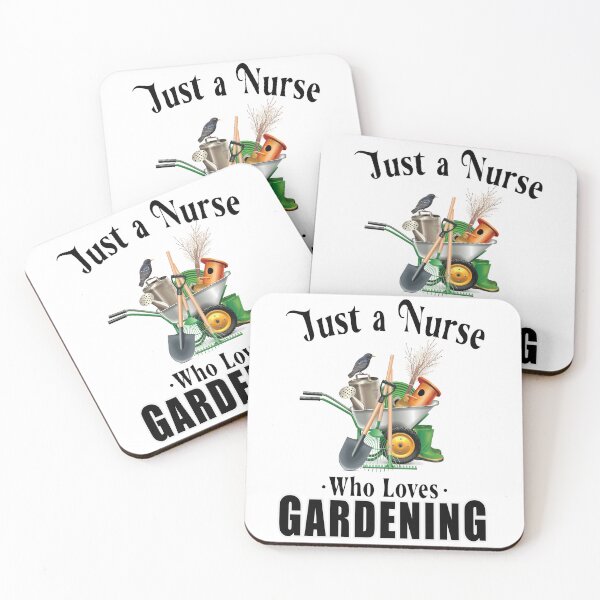 Item preview, Just a nurse who loves gardening designed and sold by TaraGbear.