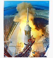 APOLLO 11 LAUNCH Poster