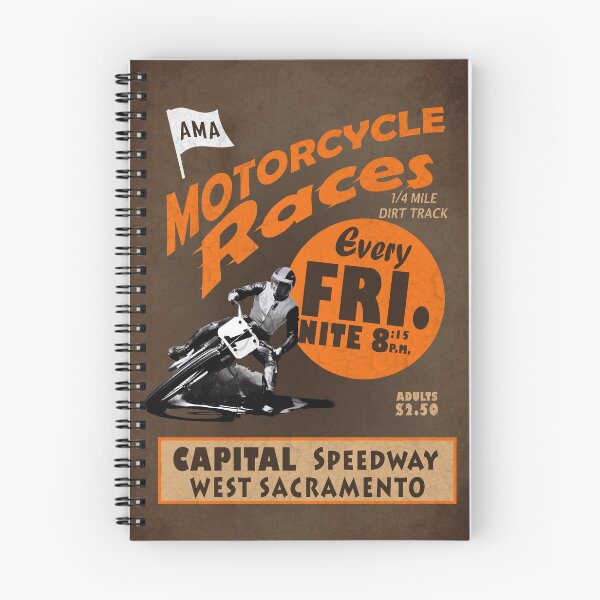 Item preview, Motorcycle Speedway Races - West Sacramento designed and sold by rogue-design.