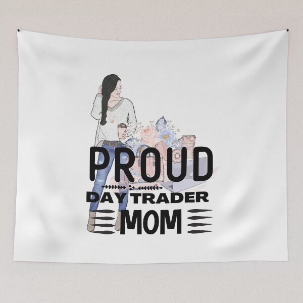 Artikelvorschau, Day Trader Mom, Trader Gift, Traderin und Investorin, Geschenk für Börse, Krypto, Forex, Daytraderin für Optionen, stolze Day Trader Mom entworfen und verkauft von TradingTeesKids.