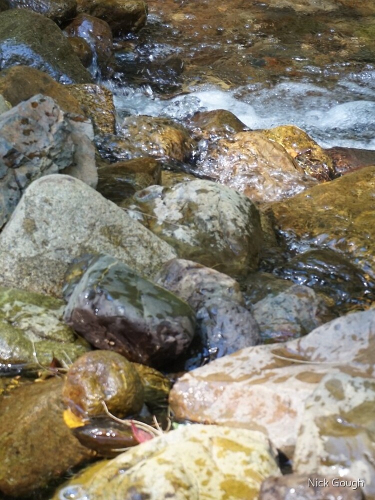Thumbnail 4 of 4, iPhone Case, Wet Rocks designed and sold by nickart1.