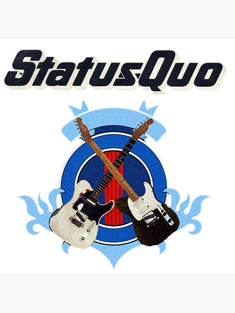 "Groupe Status Quo" Poster for Sale by CTRLA Redbubble