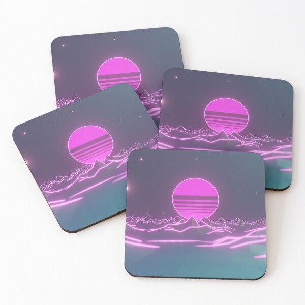 Item preview, Neon Vaporwave Retrowave Sun designed and sold by Bien Design.