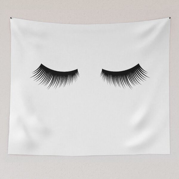 Item preview, Beautiful Eyelashes - Girly Long Lashes - Closed Eyes designed and sold by Elsy's Art.